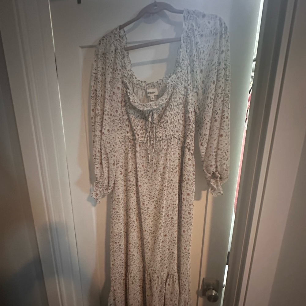 Pink Blush floral dress